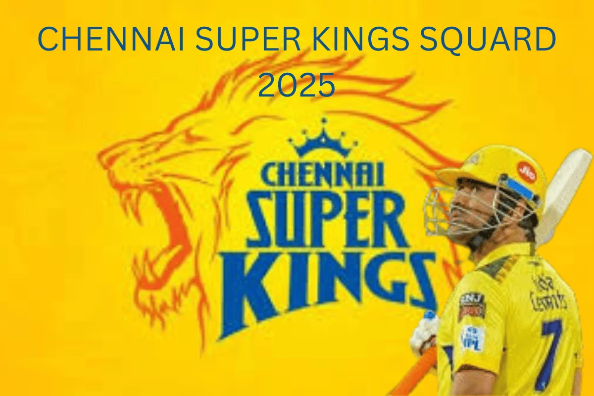Chennai Super Kings Squad 2025